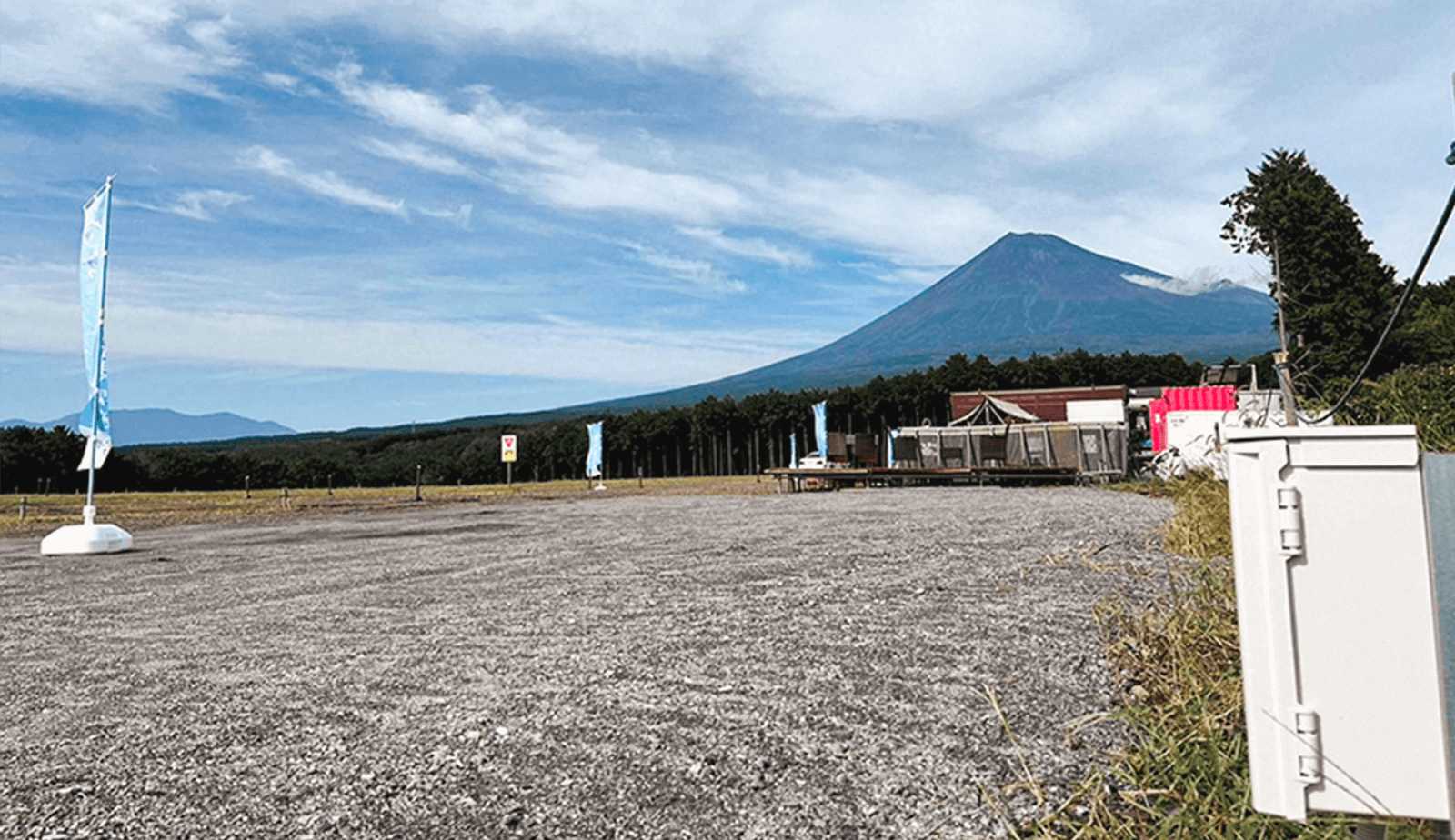 コンセントがあるサイトもあります